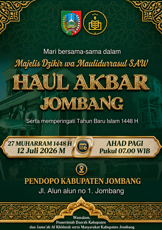 Jombang - Majlis Dzikir Maulidurrasul SAW & Haul Akbar Jombang